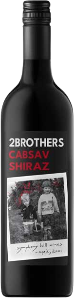 Symphony Hill Wines 2Brothers Cabernet Shiraz 2023 Granite Belt bottle